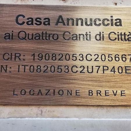 Casa Annuccia Ai Quattro Canti Di Citta Palermo Buitenkant foto