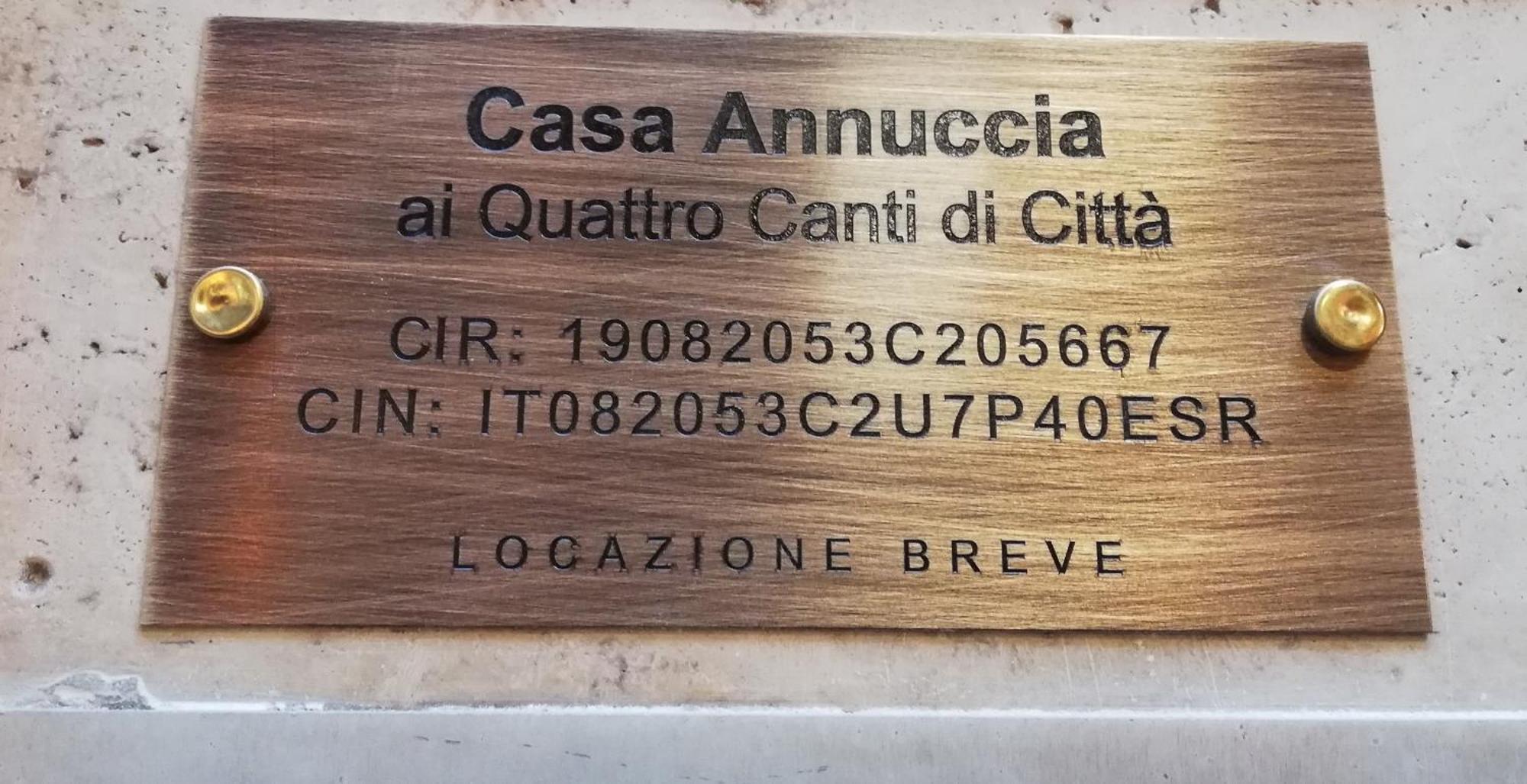 Casa Annuccia Ai Quattro Canti Di Citta Palermo Buitenkant foto